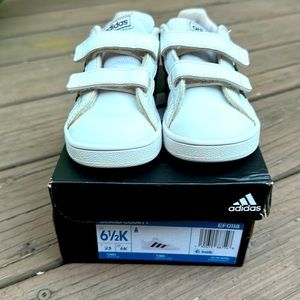 Velcro white adidas